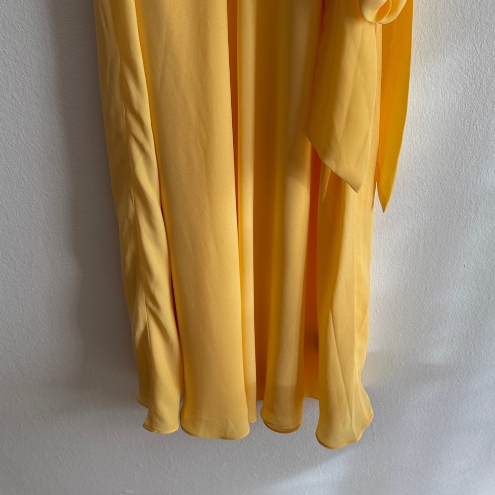 Ralph Lauren Yellow Puff Sleeve Dress - Picture 5 of 9